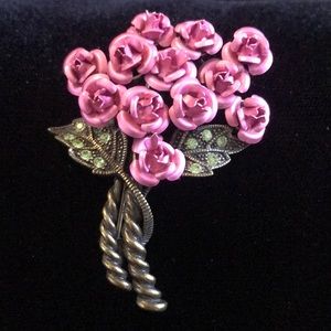 Avon Vintage pink Brooch